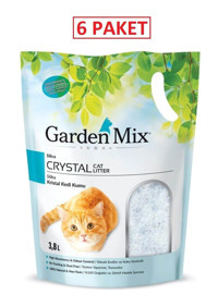 Gardenmix Kalın Taneli Silika Kedi Kumu 6x3.8 lt