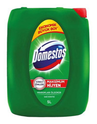 Domestos Maksimum Hijyen Dağ Esintisi Banyo - Mutfak İçin Sıvı Çamaşır Suyu 5 lt