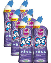 Ace Yoğun Kıvamlı Okaliptus Banyo - Mutfak İçin Konsantre Jel Çamaşır Suyu 6x750 ml