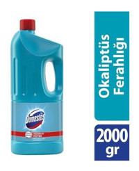 Domestos Yoğun Kıvamlı Okaliptüs Ferahlığı Banyo - Mutfak İçin Konsantre Jel Çamaşır Suyu 2 lt