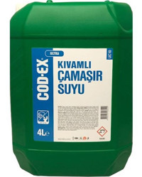 Cod-ex Ultra Kokusuz İçin Sıvı Çamaşır Suyu 8 lt