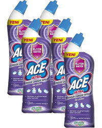 Ace Yoğun Kıvamlı Okaliptus Banyo - Mutfak İçin Konsantre Jel Çamaşır Suyu 5x750 ml
