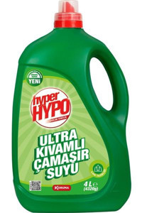 Hyper Hypo Ultra Kıvamlı Çam Tazeliği Beyazlar İçin Sıvı Çamaşır Suyu 4 lt