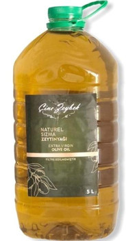 Çine Zeybek Soğuk Sıkım Organik Filtresiz Polifenolsüz Erken Hasat Pet Sızma Zeytinyağı 5 lt