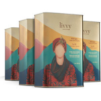 Livvy Premium Foods Soğuk Sıkım Organik Filtresiz Polifenollü Erken Hasat Teneke Sızma Zeytinyağı 12 lt