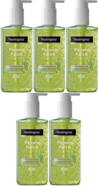 Neutrogena Visibly Clear Pore Alkolsüz Tüm Ciltler Su Bazlı Yüz Yıkama Jeli 5x200 ml