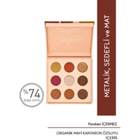 Yves Rocher Toprak Toz Mat Metalik Sedefli Far Paleti