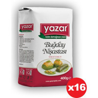Yazar Buğday Nişastası 16x400 gr