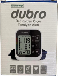 Dubro ZK-B877 Hafızalı Koldan Tam Otomatik Tansiyon Aleti