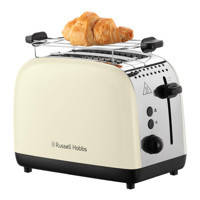 Russell Hobbs 2 Dilim Kırıntı Tepsili Telli 1600 W Inox Mini Ekmek Kızartma Makinesi