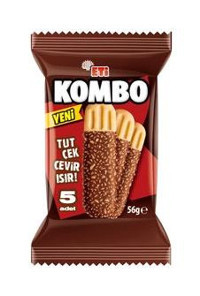 Eti Kombo Çikolatalı 10x56 gr