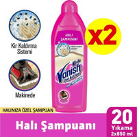 Vanish Kosla Oxi Action Makinede Halı Şampuanı 2x850 ml