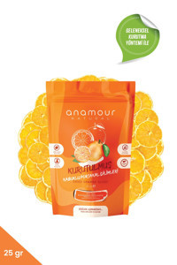 Anamour Cips Organik Şekersiz Portakal 25 gr