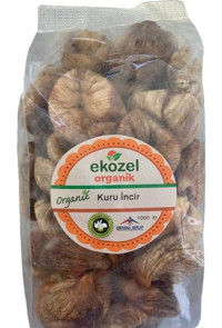 Ekozel Organik Şekersiz İncir 1 kg