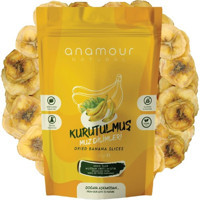 Anamour Cips Organik Şekersiz Muz 25 gr