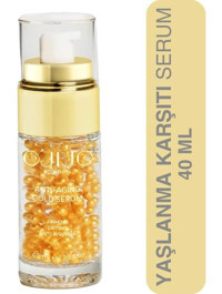 Ojijo London Ginseng İçerikli Nemlendirici Altın Canlandırıcı Kırışıklık Karşıtı Jel Yüz Serumu 40 ml