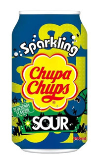 Chupa Chups Sparkling Sour Yaban Mersinli Gazoz 345 ml