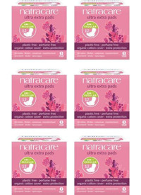 Natracare Ultra Extra Organik Antialerjik Orta 10'lu Hijyenik Ped 6 Adet