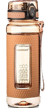Uzspace Kahverengi Tritan Spor Yetişkin Matara 700 ml