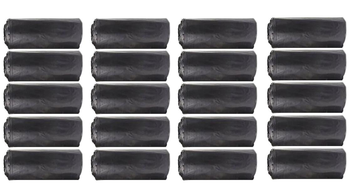 Almina Battal Boy 72x95 cm Çöp Poşeti 200 adet Siyah