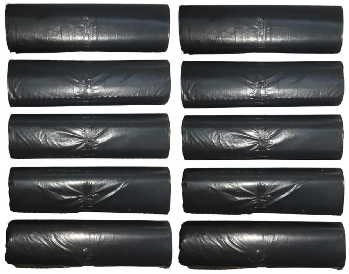 Almina J-250 Jumbo Boy 80x110 cm Çöp Poşeti 100 Adet Siyah