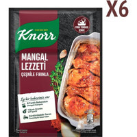 Knorr Mangal Lezzeti Tavuk Çeşni 6x29 gr