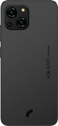 Reeder S23 Pro Max 128 GB Hafıza 6 GB Ram 6.51 inç 48 MP Çift Hatlı IPS LCD Ekran Android Akıllı Cep Telefonu Siyah