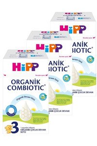 Hipp Combiotic Tahılsız Glutensiz Organik Probiyotikli 3 Numara Devam Sütü 2.4 kg