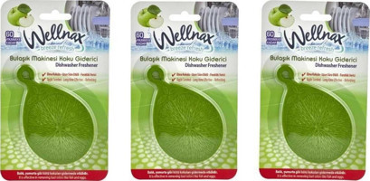 Wellnax Breeze Fresh Elmalı Bulaşık Makinesi Kokusu 3'lü
