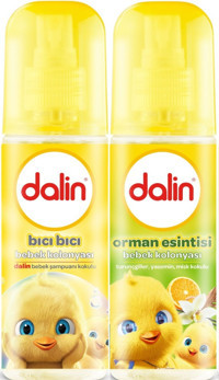 Dalin Bıcı Bıcı-Orman Esintisi Sprey Bebek Kolonyası 2x150 ml