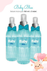 Eyüp Sabri Tuncer Baby Blue Sprey Bebek Kolonyası 3x150 ml