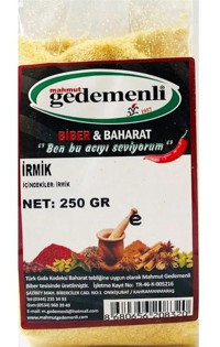 Gedemenli İrmik 250 gr