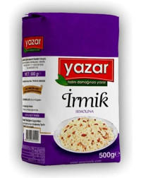 Yazar Semolina İrmik 6x500 gr