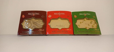 Abdurrahman Tatlıcı Antep Fıstıklı-Kakaolu-Sade Tahin Helva 3x300 gr