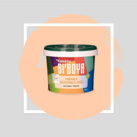 Bi'Boya 4111 Silikonlu Akrilik Su Bazlı Dış Cephe Boyası 7.5 lt