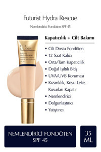 Estée Lauder Futurist Hydra Rescue 2N1 Desert Beige Güneş Koruyuculu Krem Tüp Fondöten 35 ml