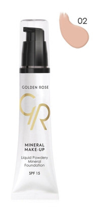Golden Rose Powder Mineral 2 Güneş Koruyuculu Serum Fondöten 30 ml