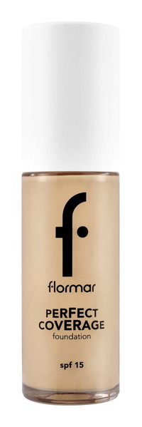 Flormar Perfect Coverage Bej Güneş Koruyuculu Serum Tüp Fondöten 30 ml