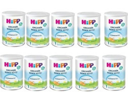 Hipp Yenidoğan Glutensiz Organik Probiyotikli 1 Numara Bebek Sütü 10x350 gr