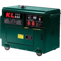 KL PRO KLJ5GF-LDE 4.8 kVA İpli Dizel Sessiz Jeneratör