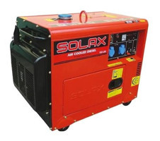 Solax 7GF-LDE 6.9 kVA İpli - Marşlı Dizel Jeneratör