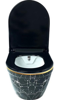 Pure WH-804 52 cm Seramik Kanallı Arkadan Çıkışlı Asma Klozet Beyaz