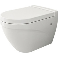Bocchi 1012-001-0128 53.5 cm Seramik Kanallı Arkadan Çıkışlı Asma Klozet Beyaz