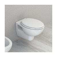 Turkuaz 7T018406 51.5 cm Seramik Kanalsız Arkadan Çıkışlı Gömme Asma Klozet Beyaz