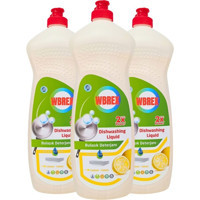 Wbrex Limon Kokulu Sıvı El Bulaşık Deterjanı 3x650 ml