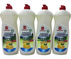 Worldchem Limon Kokulu Sıvı El Bulaşık Deterjanı 4x750 ml