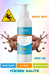 Evoqe Doğal Yenilebilen Su Bazlı Çikolata Kayganlaştırıcı Jel 200 ml