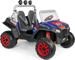 Peg Perego Polaris Ranger RZR 900 XP 24 V Üstü Açık Çift Kişilik Akülü Araba Mavi