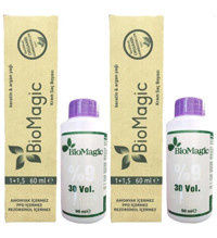 Biomagic Yoğun Küllü Sarı 9.11 Organik/ Krem Saç Boyası 2x60 ml