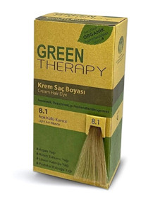 Green Therapy Açık Küllü Kumral 8.1 Krem Saç Boyası